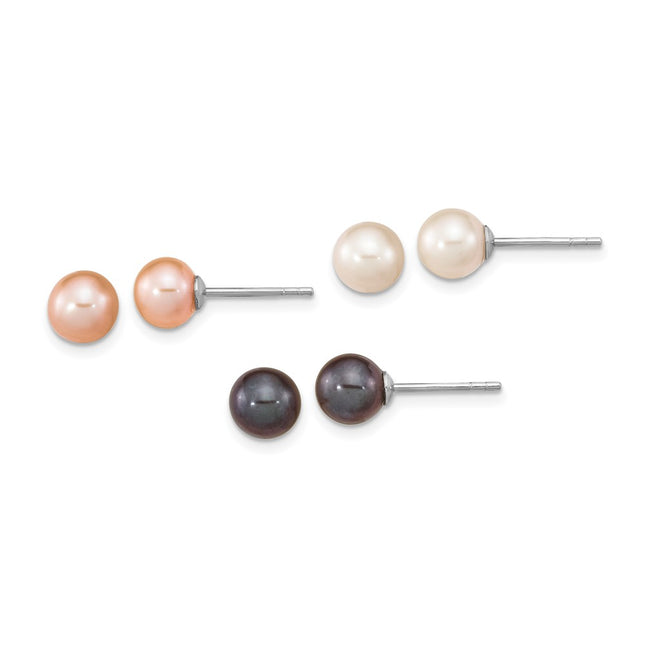Sterling Silver Earrings Style QE16321 - Classique Jewelry Inc.