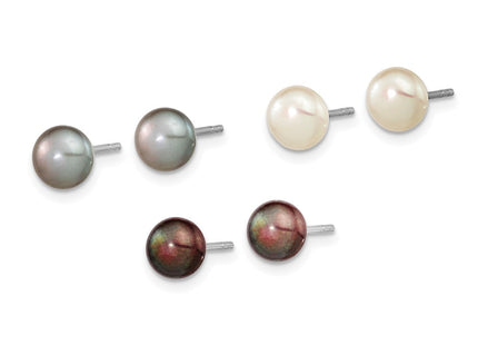Sterling Silver Earrings Style QE16322 - Classique Jewelry Inc.