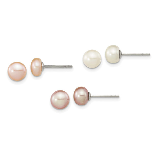 Sterling Silver Earrings Style QE16323 - Classique Jewelry Inc.
