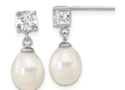 Sterling Silver Earrings Style QE16335 - Classique Jewelry Inc.
