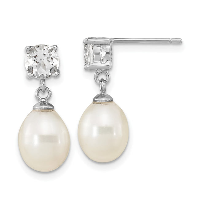 Sterling Silver Earrings Style QE16335 - Classique Jewelry Inc.