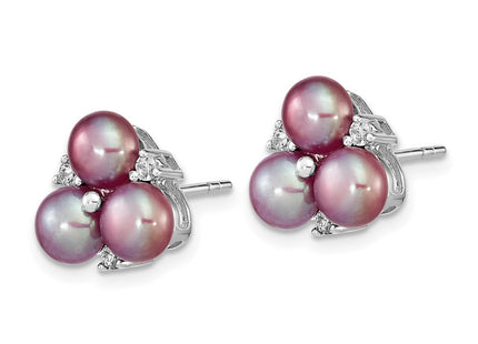 Sterling Silver Earrings Style QE16336 - Classique Jewelry Inc.