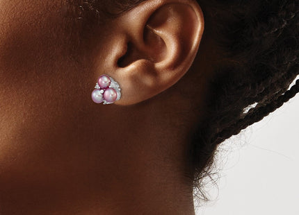 Sterling Silver Earrings Style QE16336 - Classique Jewelry Inc.