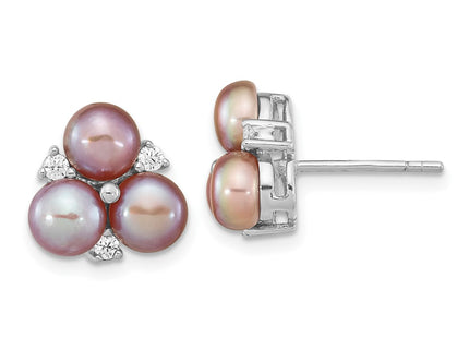 Sterling Silver Earrings Style QE16336 - Classique Jewelry Inc.