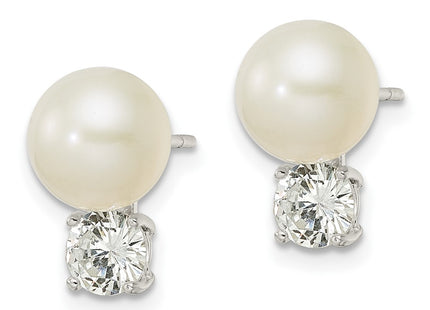 Sterling Silver Earrings Style QE16338 - Classique Jewelry Inc.