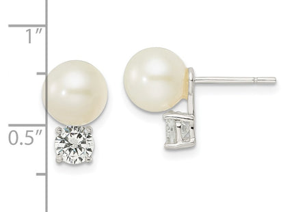 Sterling Silver Earrings Style QE16338 - Classique Jewelry Inc.