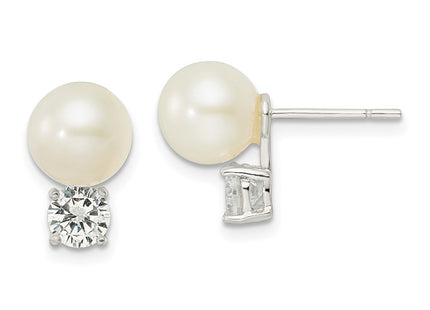 Sterling Silver Earrings Style QE16338 - Classique Jewelry Inc.