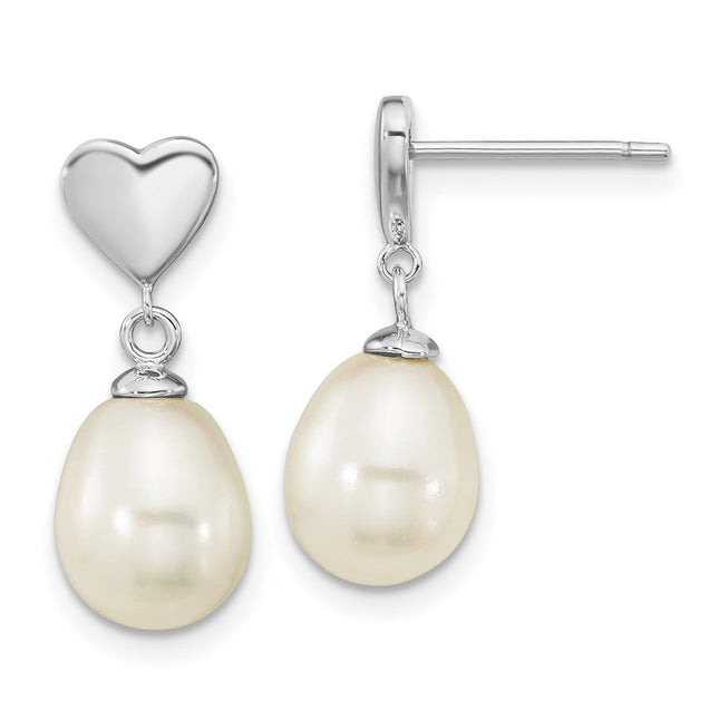 Sterling Silver Earrings Style QE16343 - Classique Jewelry Inc.
