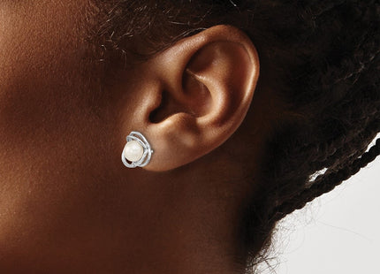 Sterling Silver Earrings Style QE16346 - Classique Jewelry Inc.