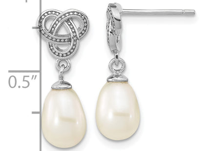Sterling Silver Earrings Style QE16351 - Classique Jewelry Inc.
