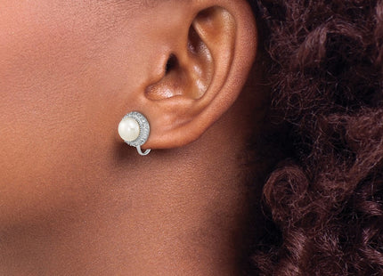 Sterling Silver Earrings Style QE16361 - Classique Jewelry Inc.