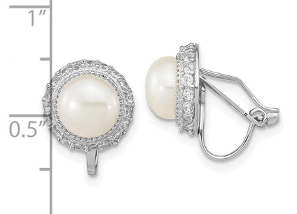 Sterling Silver Earrings Style QE16361 - Classique Jewelry Inc.