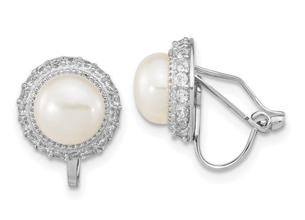 Sterling Silver Earrings Style QE16361 - Classique Jewelry Inc.