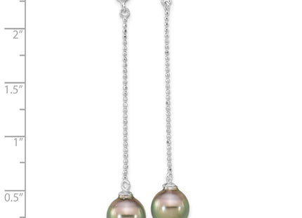 Sterling Silver Earrings Style QE16377 - Classique Jewelry Inc.