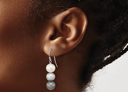 Sterling Silver Earrings Style QE16382 - Classique Jewelry Inc.