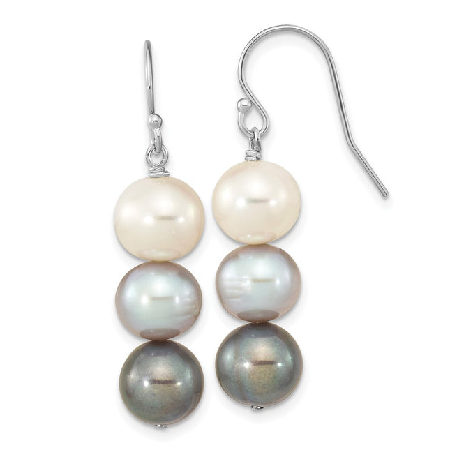 Sterling Silver Earrings Style QE16382 - Classique Jewelry Inc.