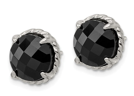 Sterling Silver Earrings Style QE16384 - Classique Jewelry Inc.