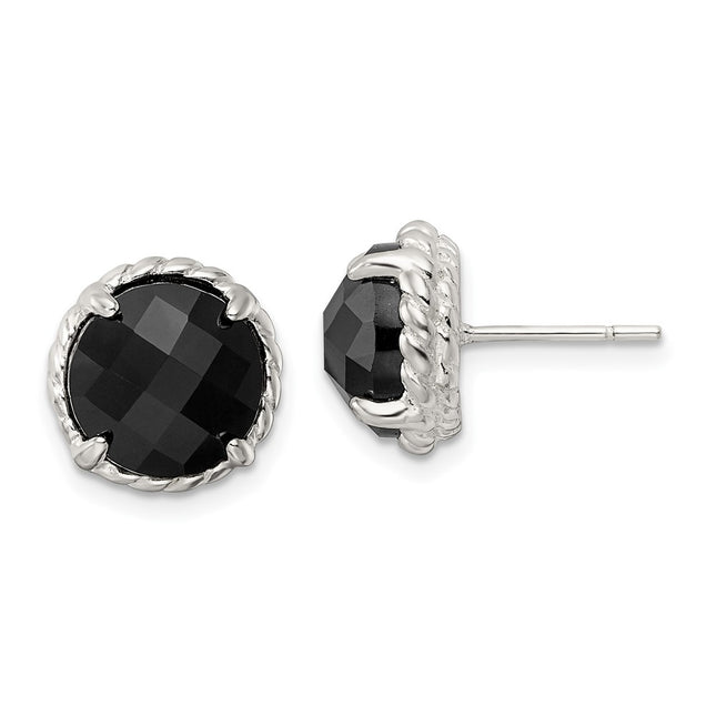 Sterling Silver Earrings Style QE16384 - Classique Jewelry Inc.