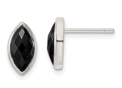 Sterling Silver Earrings Style QE16385 - Classique Jewelry Inc.