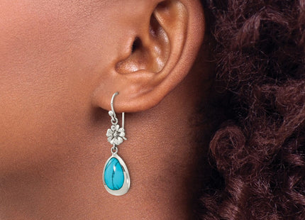 Sterling Silver Earrings Style QE16393 - Classique Jewelry Inc.