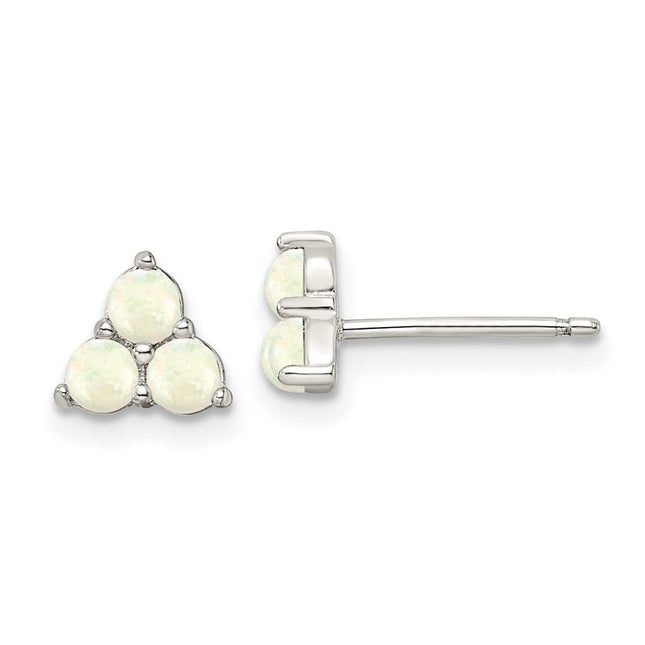 Sterling Silver Earrings Style QE16401 - Classique Jewelry Inc.