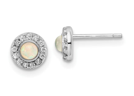 Sterling Silver Earrings Style QE16403 - Classique Jewelry Inc.