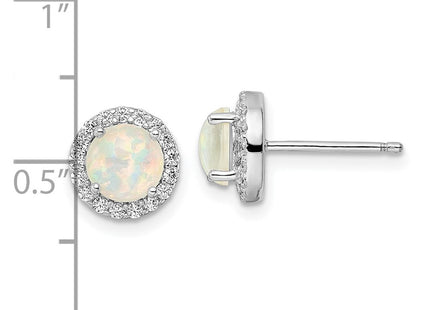 Sterling Silver Earrings Style QE16406 - Classique Jewelry Inc.