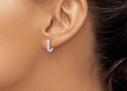 Sterling Silver Earrings Style QE16434 - Classique Jewelry Inc.