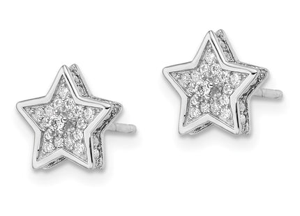 Sterling Silver Earrings Style QE16477 - Classique Jewelry Inc.