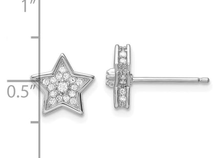 Sterling Silver Earrings Style QE16477 - Classique Jewelry Inc.