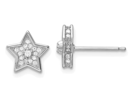 Sterling Silver Earrings Style QE16477 - Classique Jewelry Inc.