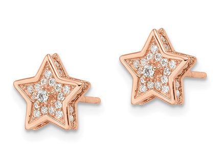 Sterling Silver Earrings Style QE16479 - Classique Jewelry Inc.