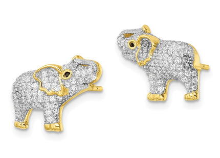 Sterling Silver Earrings Style QE16507 - Classique Jewelry Inc.