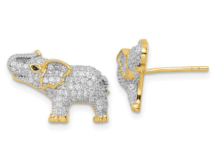 Sterling Silver Earrings Style QE16507 - Classique Jewelry Inc.