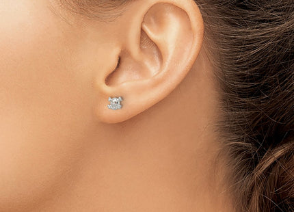 Sterling Silver Earrings Style QE16520 - Classique Jewelry Inc.