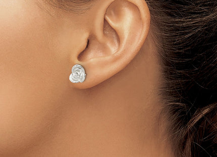Sterling silver earrings, another view
