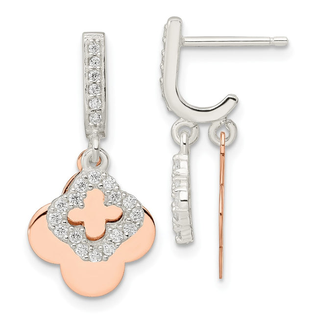 Sterling Silver Earrings Style QE16533 - Classique Jewelry Inc.
