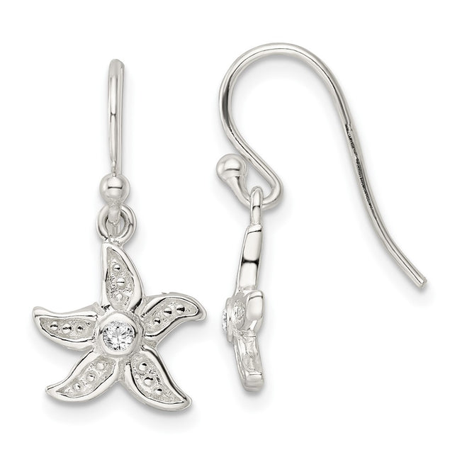 Sterling Silver Earrings Style QE16534 - Classique Jewelry Inc.