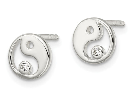 Sterling Silver Earrings Style QE16552 - Classique Jewelry Inc.