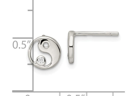 Sterling Silver Earrings Style QE16552 - Classique Jewelry Inc.