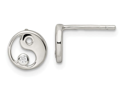 Sterling Silver Earrings Style QE16552 - Classique Jewelry Inc.