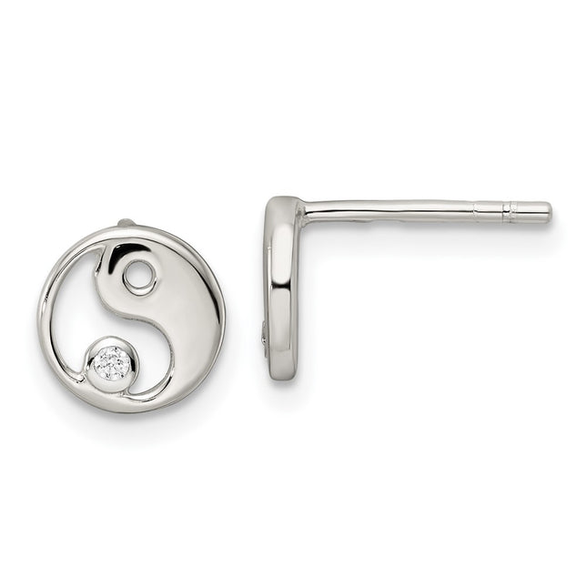 Sterling Silver Earrings Style QE16552 - Classique Jewelry Inc.