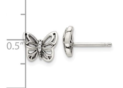 Sterling Silver Earrings Style QE16560 - Classique Jewelry Inc.