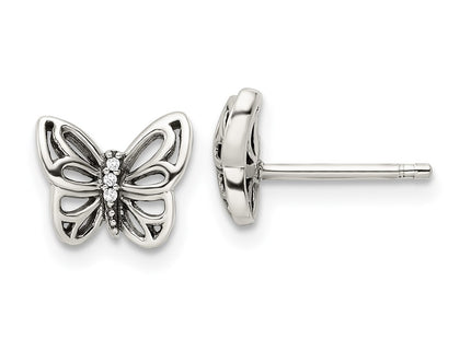 Sterling Silver Earrings Style QE16560 - Classique Jewelry Inc.