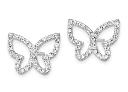 Sterling Silver Earrings Style QE16562 - Classique Jewelry Inc.