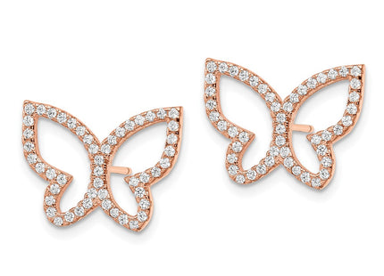 Sterling Silver Earrings Style QE16563 - Classique Jewelry Inc.