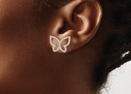 Sterling Silver Earrings Style QE16563 - Classique Jewelry Inc.