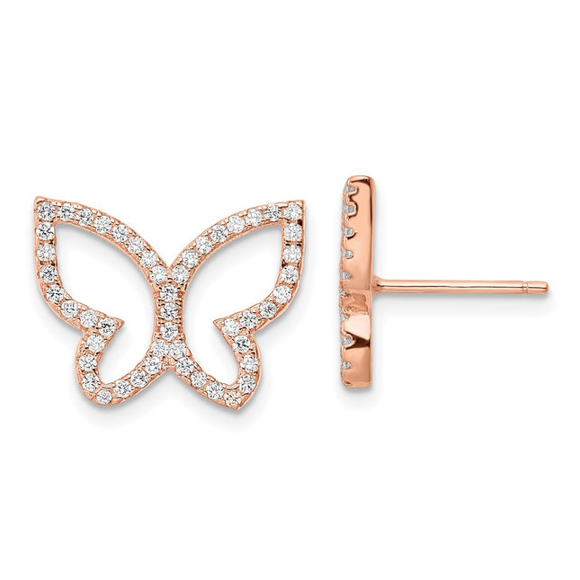 Sterling Silver Earrings Style QE16563 - Classique Jewelry Inc.