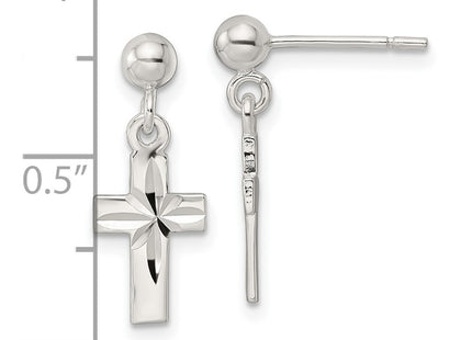 Sterling Silver Earrings Style QE16576 - Classique Jewelry Inc.