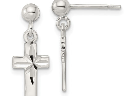 Sterling Silver Earrings Style QE16576 - Classique Jewelry Inc.